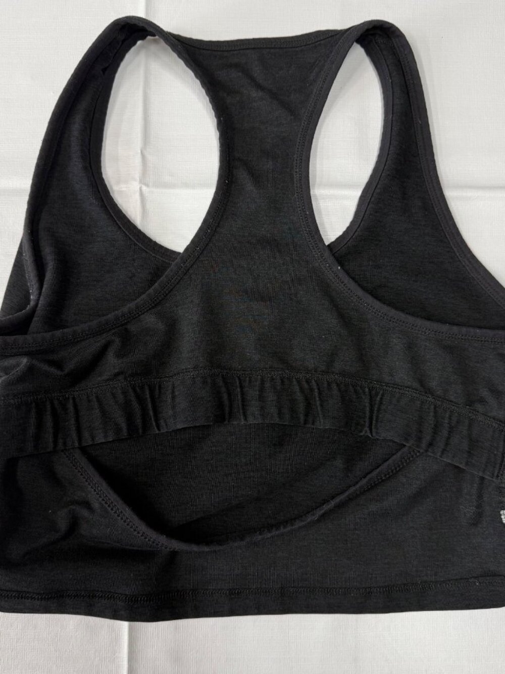 Peloton sports bra racerback design open back XL dark gray - Picture 9 of 9